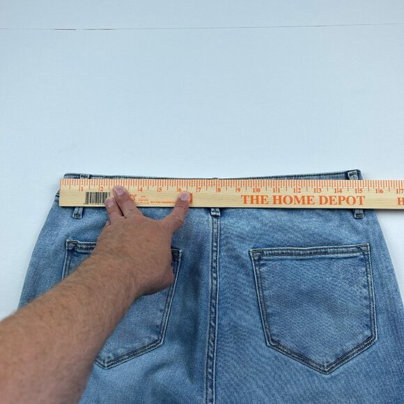 Driftwood Jeans Womens  Sz. 30x34 (30x30.5) Blue Farrah Flare Boho Bell Bottoms - Picture 6 of 16